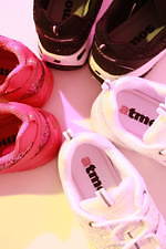 スケッチャーズ × アトモス ピンク、アッパーに“グリッター”華やぐチャンキースニーカー｜写真48