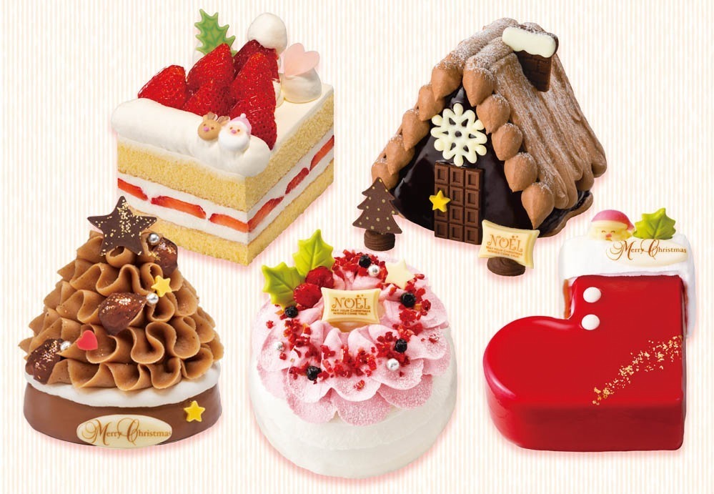銀のぶどう ミニクリスマスケーキ 真っ赤なブーツの木苺ケーキや7層チョコのショコラハウス ファッションプレス