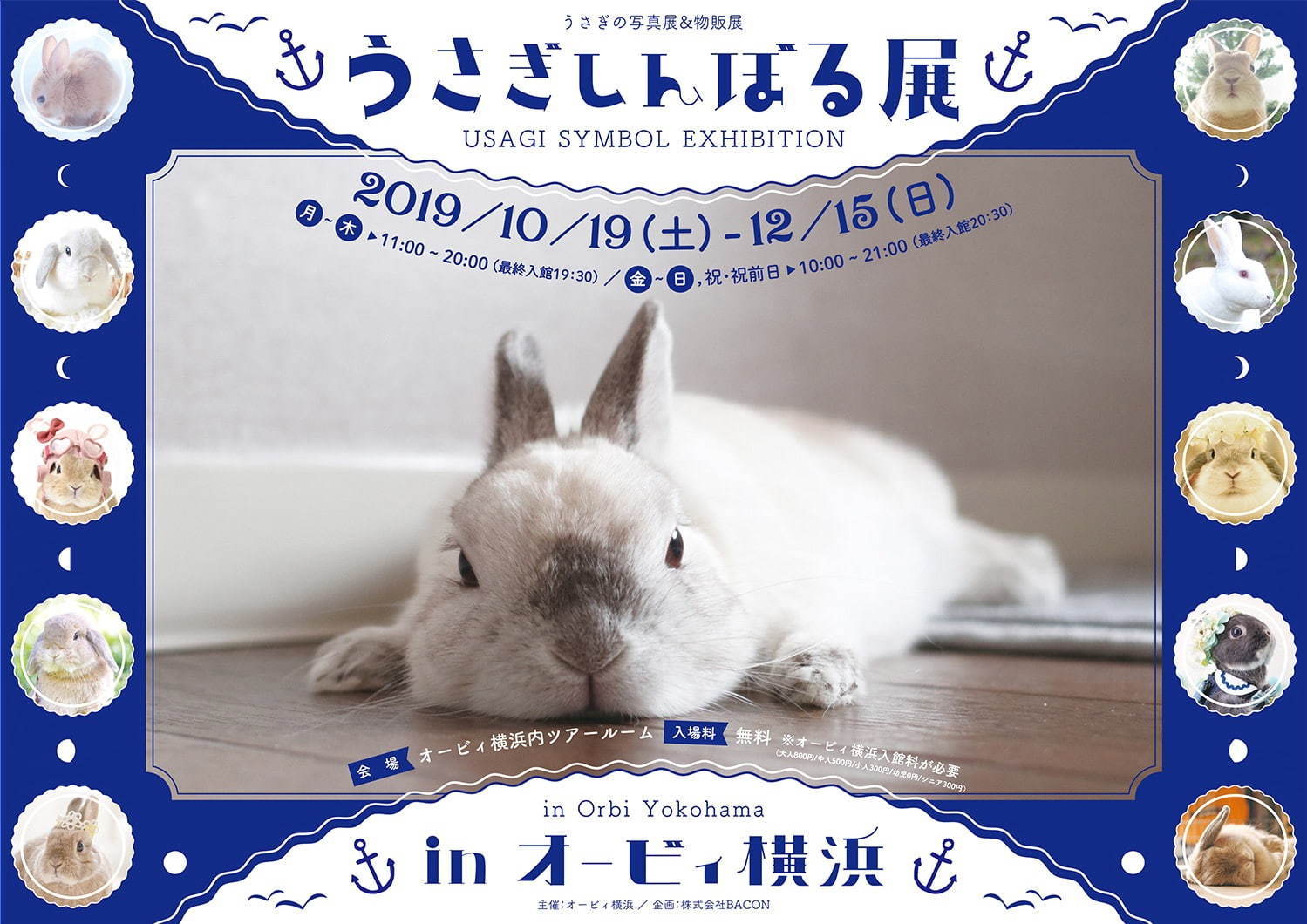 うさぎの合同写真＆物販展「うさぎしんぼる展」オービィ横浜で、うさぎアクセサリーなど販売｜写真24