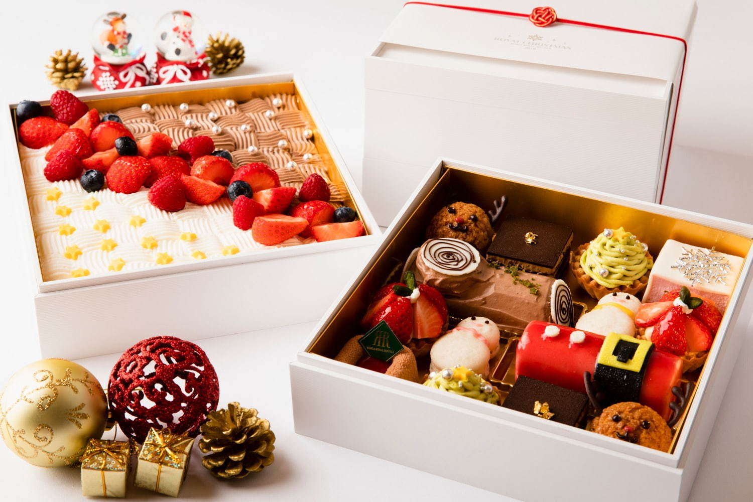 リーガロイヤルホテル京都のクリスマス2019、“チョコドーム”ケーキや“重箱”スイーツ＆ケーキ｜写真3