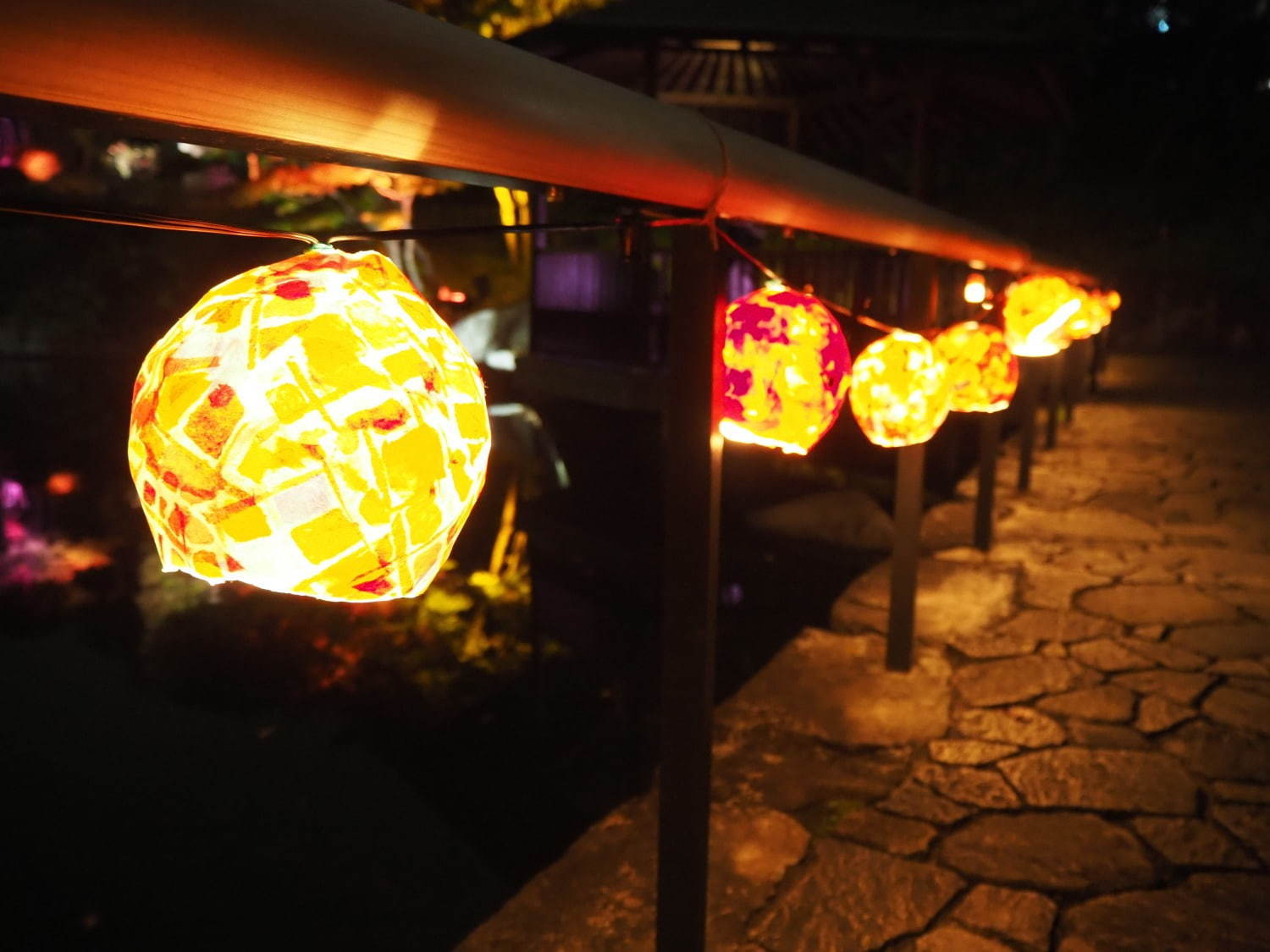 「秋の庭園ライトアップ」東京・目白庭園で、幻想的な光の庭園で見る紅葉｜写真11