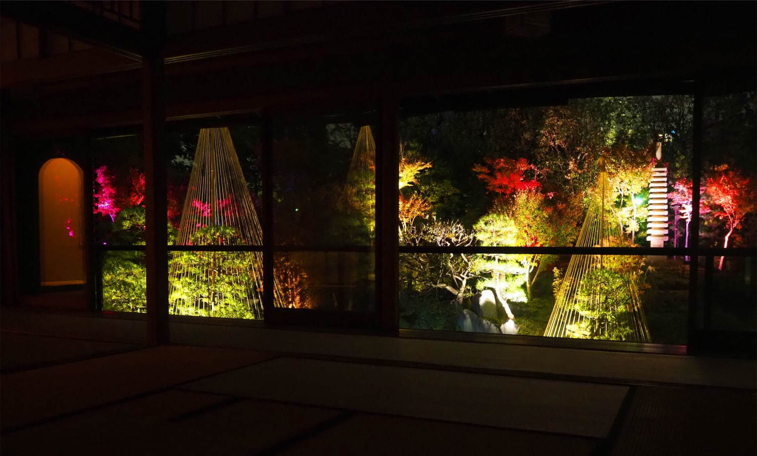 「秋の庭園ライトアップ」東京・目白庭園で、幻想的な光の庭園で見る紅葉｜写真4