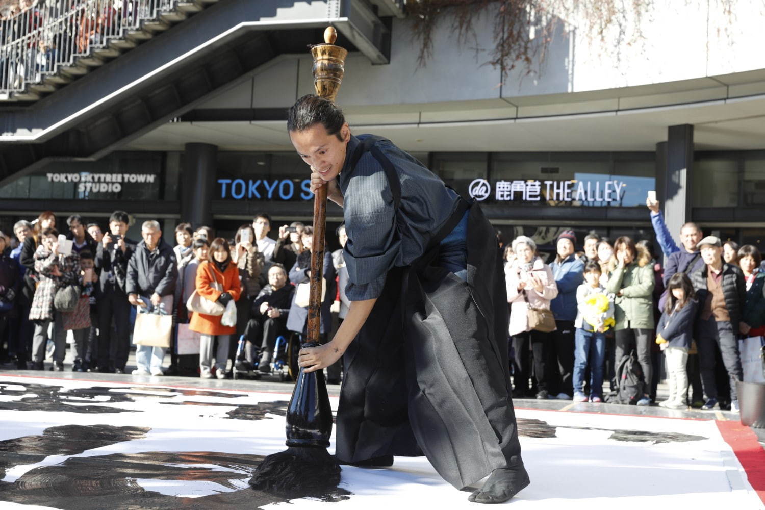 東京スカイツリータウンのお正月イベント、”初空”バーゲン＆日本国旗カラーのライティング｜写真6