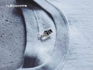 オーラリー×レショップのスウェット - 特別開発のオリジナル素材を使用、古着のタグを再現｜写真9