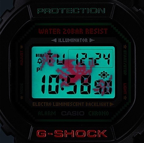 G-SHOCKとBABY-Gのクリスマス限定ペアウオッチ、“天使と悪魔”を配した白＆黒の2モデル｜写真9