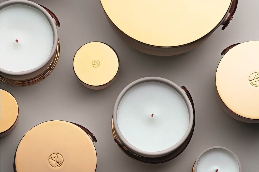 ルイ・ヴィトンの新作パフュームド キャンドル、メゾンのアトリエから着想のレザー×ウッドの香りなど