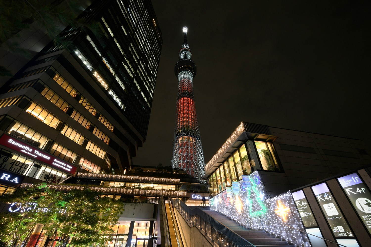 東京スカイツリータウンのクリスマス 約50万球で彩るイルミネーションやグランピングbbqも ファッションプレス