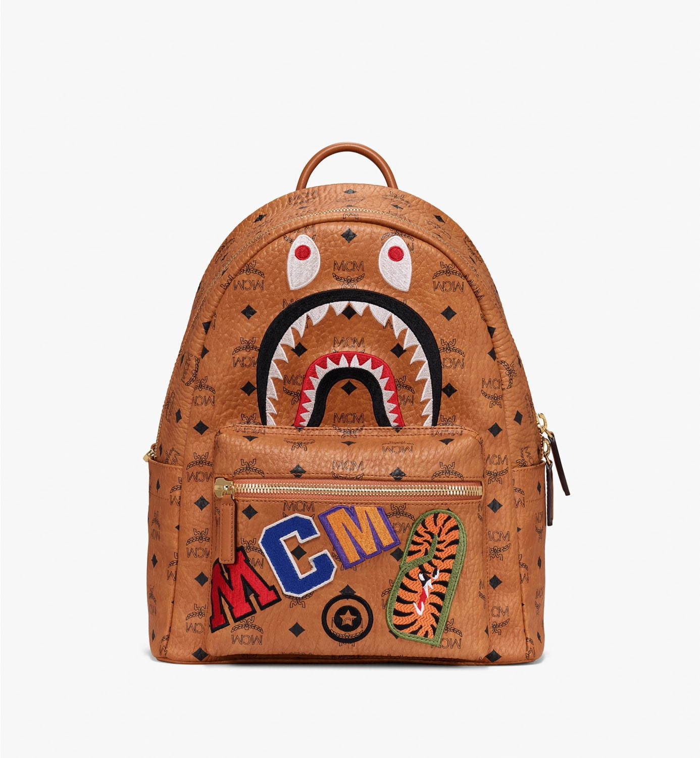 MCM BAPE ショルダーバック