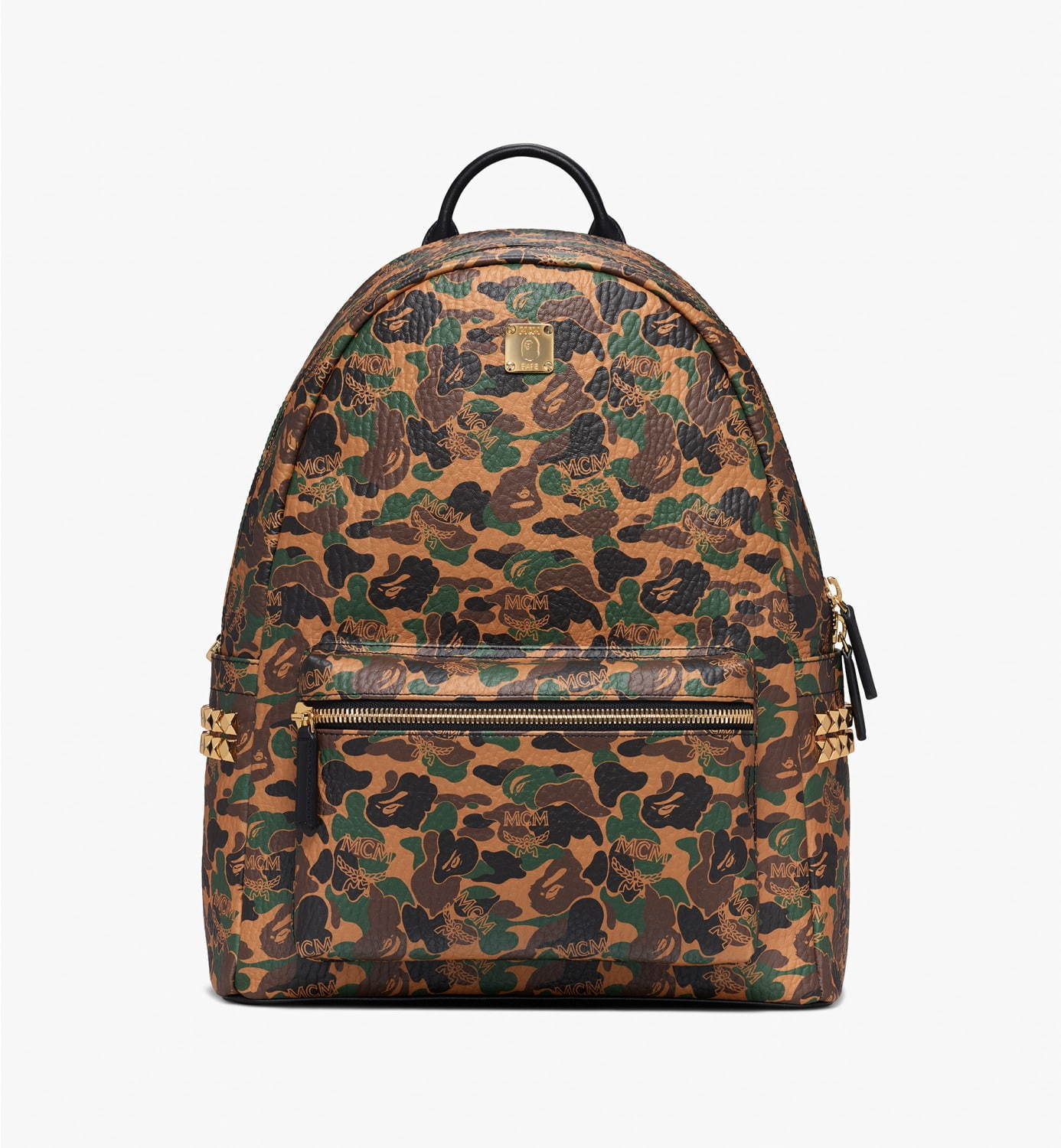 ベイプバッグ　BAPE x MCM Shark bag