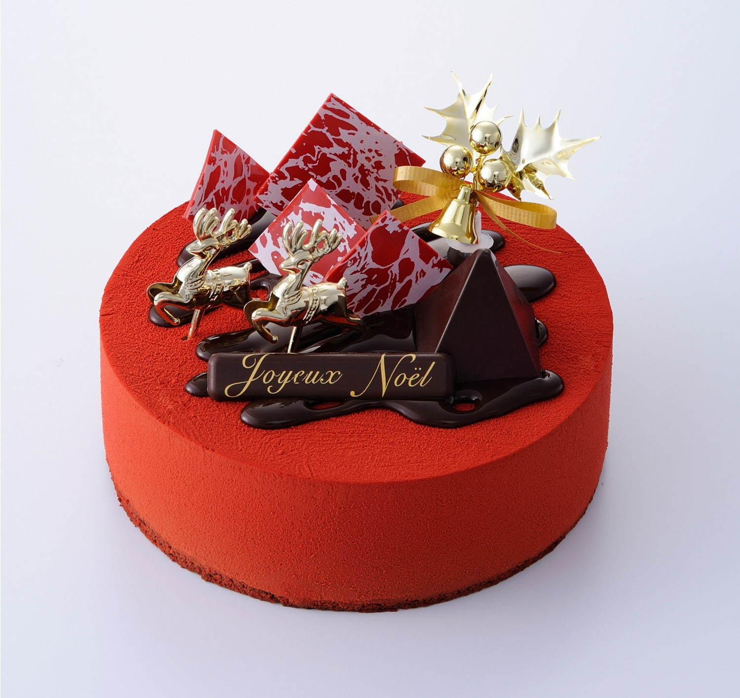 ヴィタメールのクリスマスケーキ19 赤や白で華やかに彩ったムースケーキなど ファッションプレス