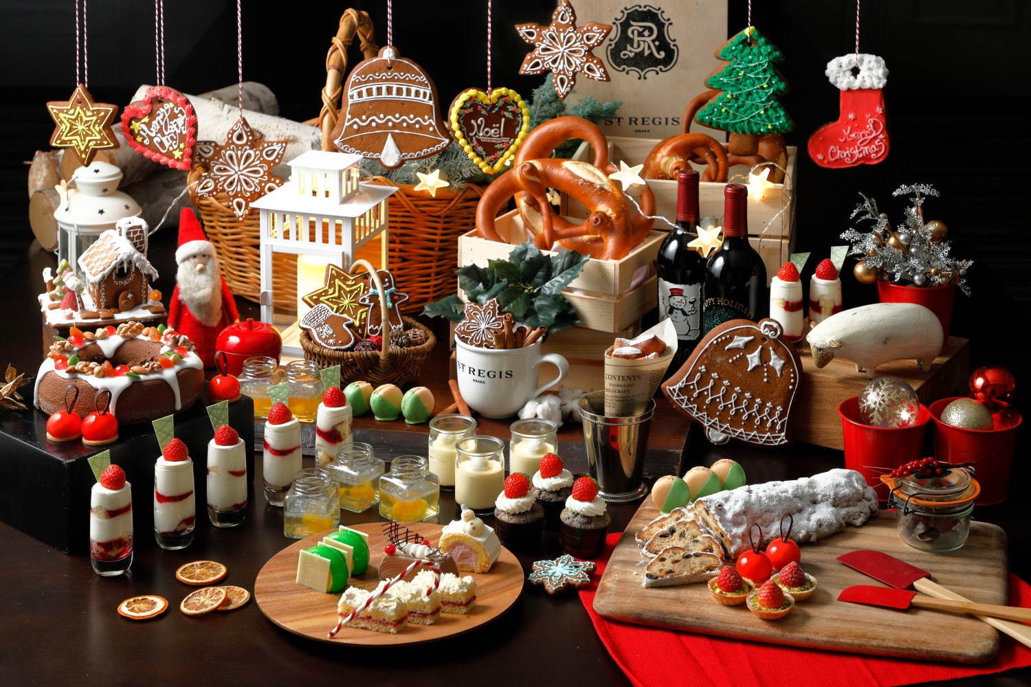 セント レジス ホテル 大阪“クリスマスマーケット”がテーマのデザートブッフェ開催｜写真1