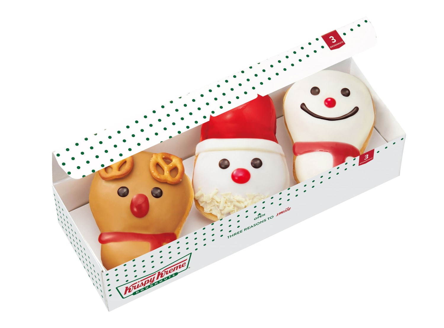 即納！最大半額！ トナカイと雪だるまの仲良しクリスマスパフェ