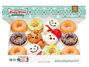 クリスピー・クリーム・ドーナツのクリスマス - トナカイ&スノーマンが“ベビー”姿に|写真5