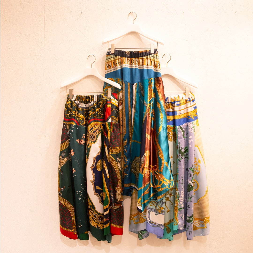 ミュベール“1点物”のヴィンテージスカーフドレスやバッグ、ビームス ジャパンで限定発売｜写真3