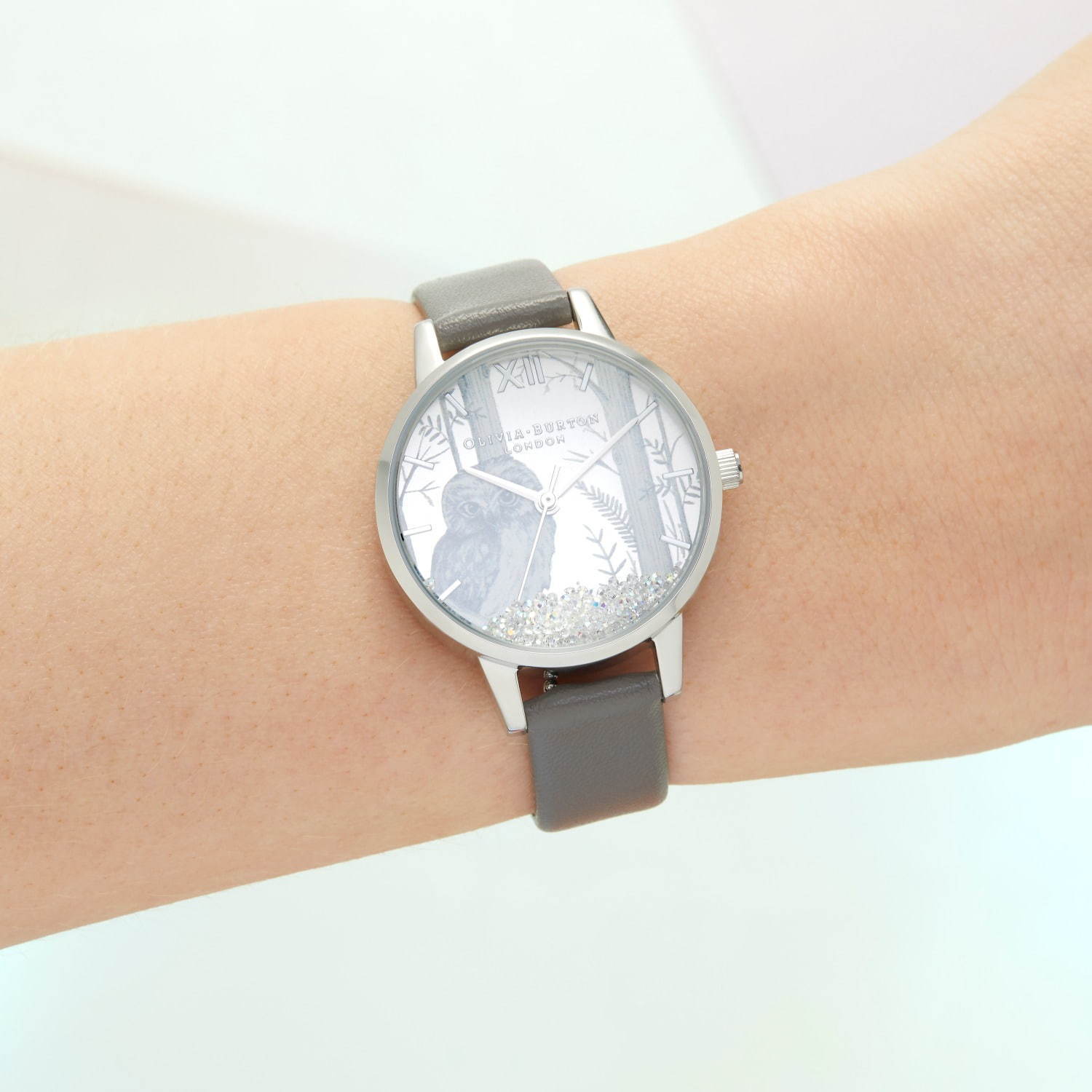 オリビア・バートン“スノードーム”型アニマル腕時計、スワロフスキークリスタルがシャラシャラ踊る｜写真10