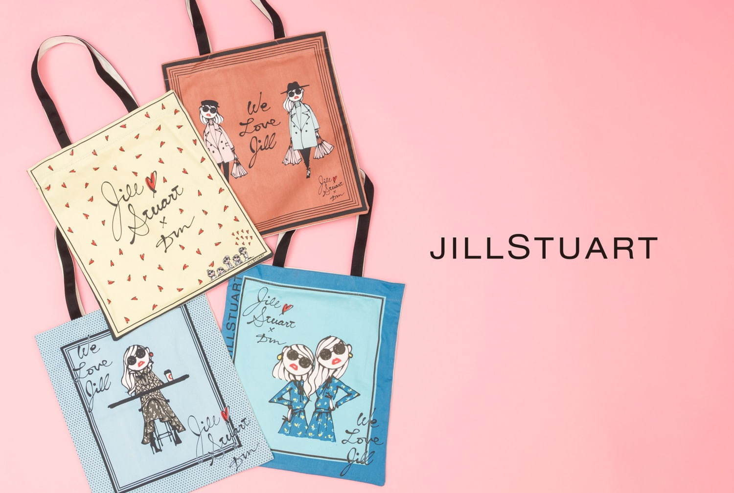 ジルスチュアート“女の子やハートのイラスト”ウォレットやバッグ、ジョシーズランウェイとコラボ｜写真7