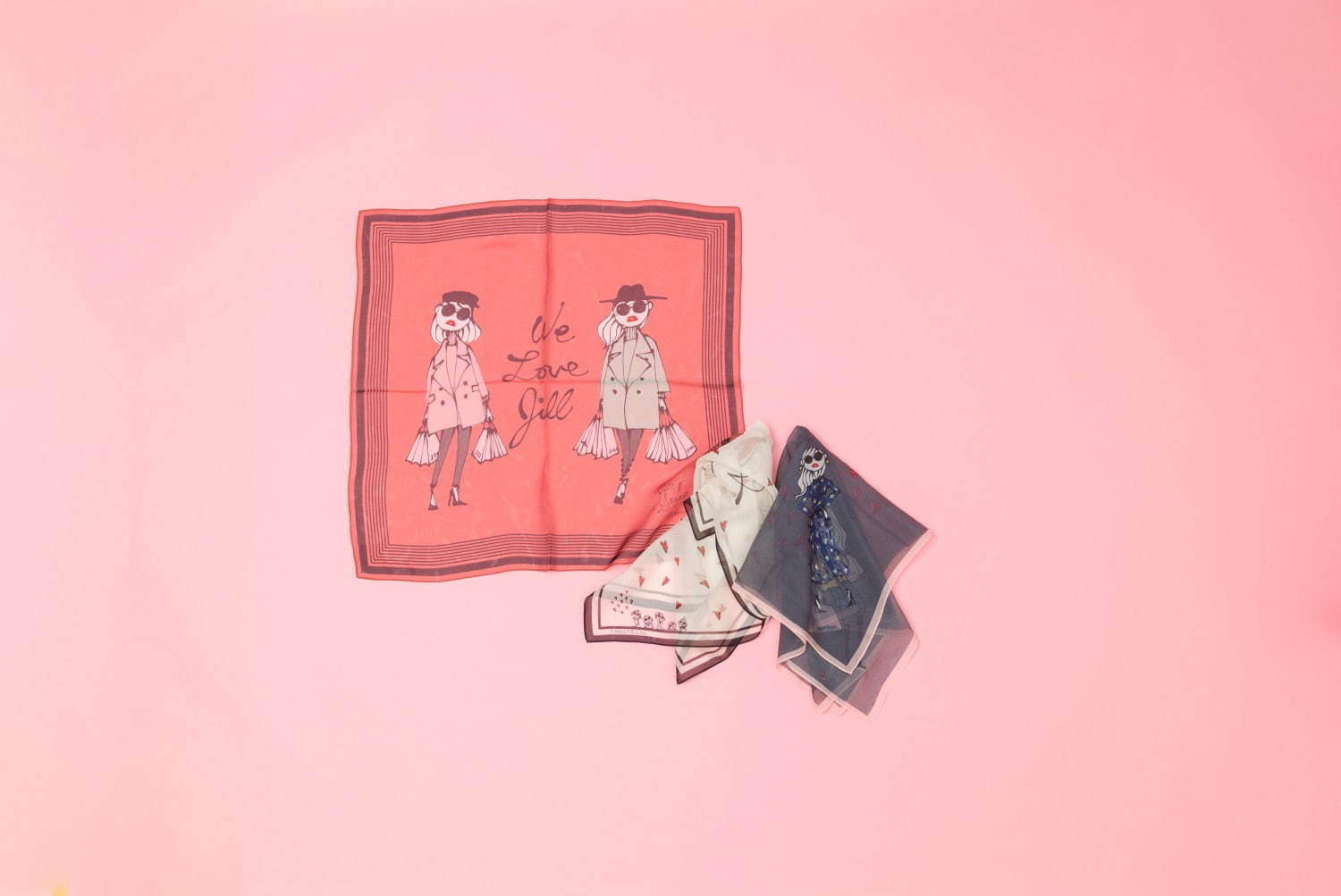ジルスチュアート“女の子やハートのイラスト”ウォレットやバッグ、ジョシーズランウェイとコラボ｜写真2