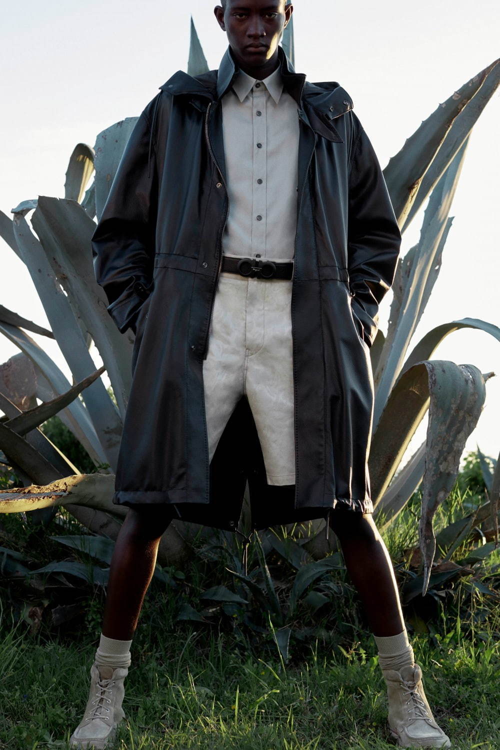 フェラガモ 2020年リゾート｜ レインコート