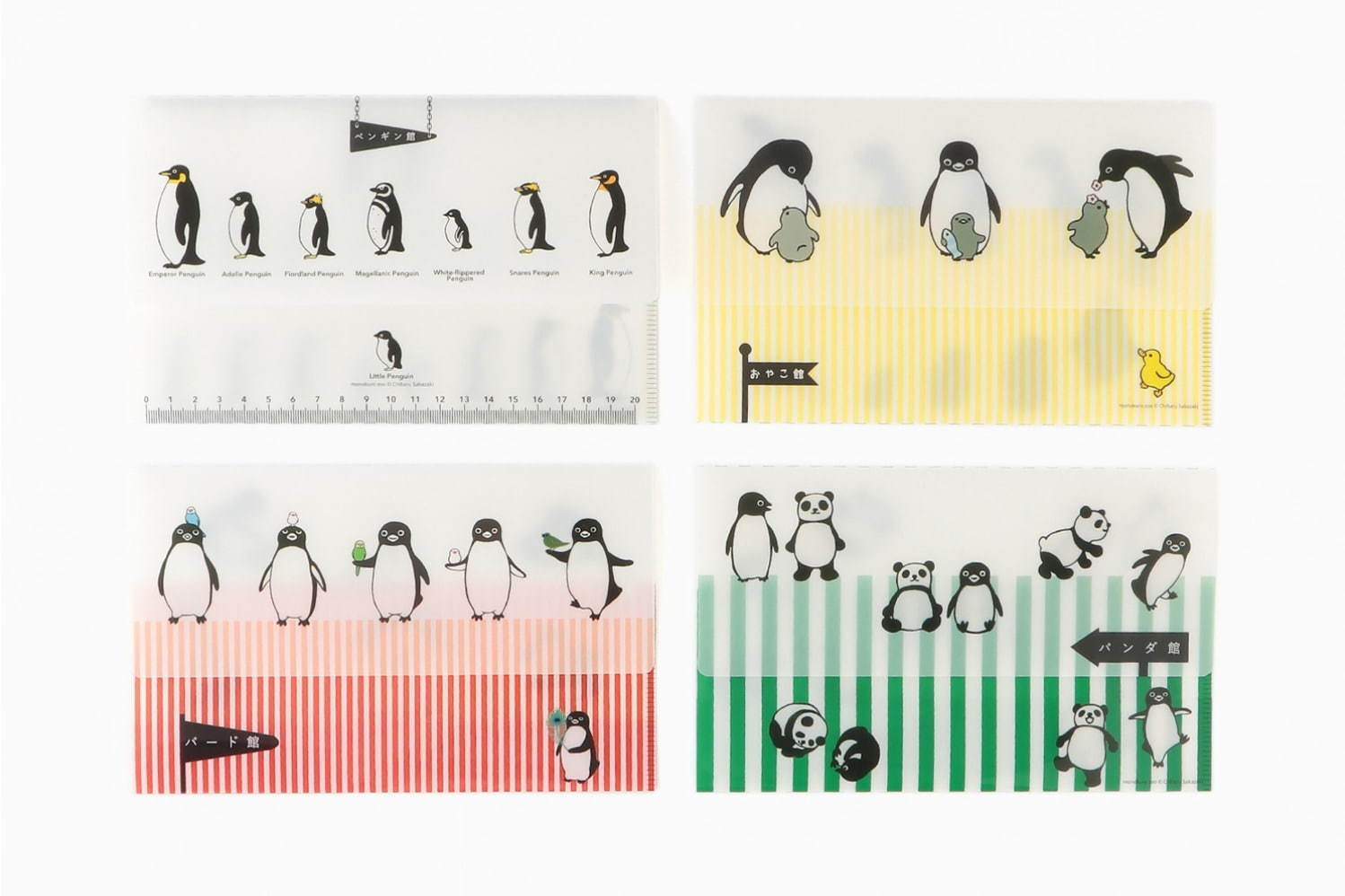 Suicaのペンギン作家による限定ストア モノクロ動物園 伊勢丹新宿で 原画や限定グッズなど ファッションプレス