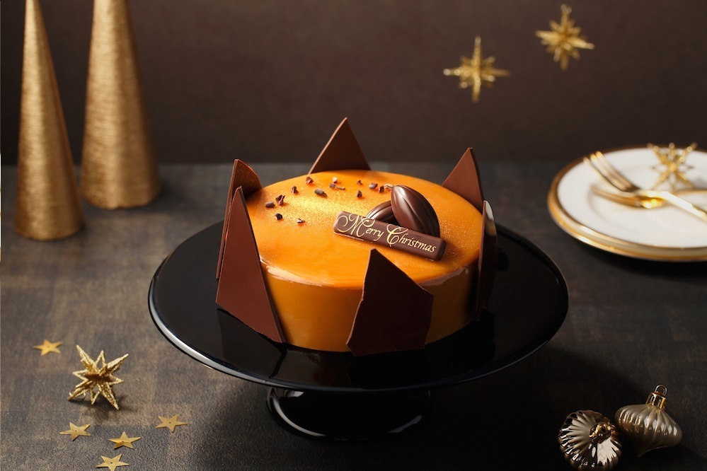 横浜発チョコレート「バニラビーンズ」のクリスマスケーキ、濃厚ショコラ×キャラメルの“黄金”ケーキ｜写真1