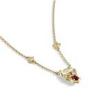 スタージュエリー ガールのクリスマス限定ネックレス＆ピアス、雪降るガーデンのきらめきをイメージ｜写真6