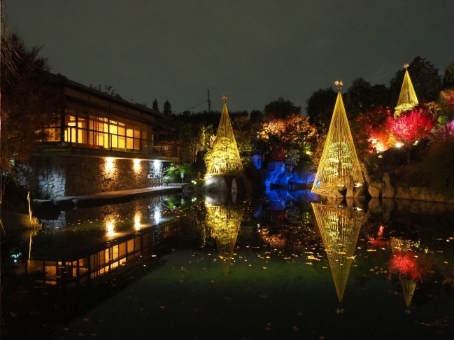 「秋の紅葉ライトアップ」東京・肥後細川庭園で、色づく紅葉と光が織りなす幻想空間｜写真6