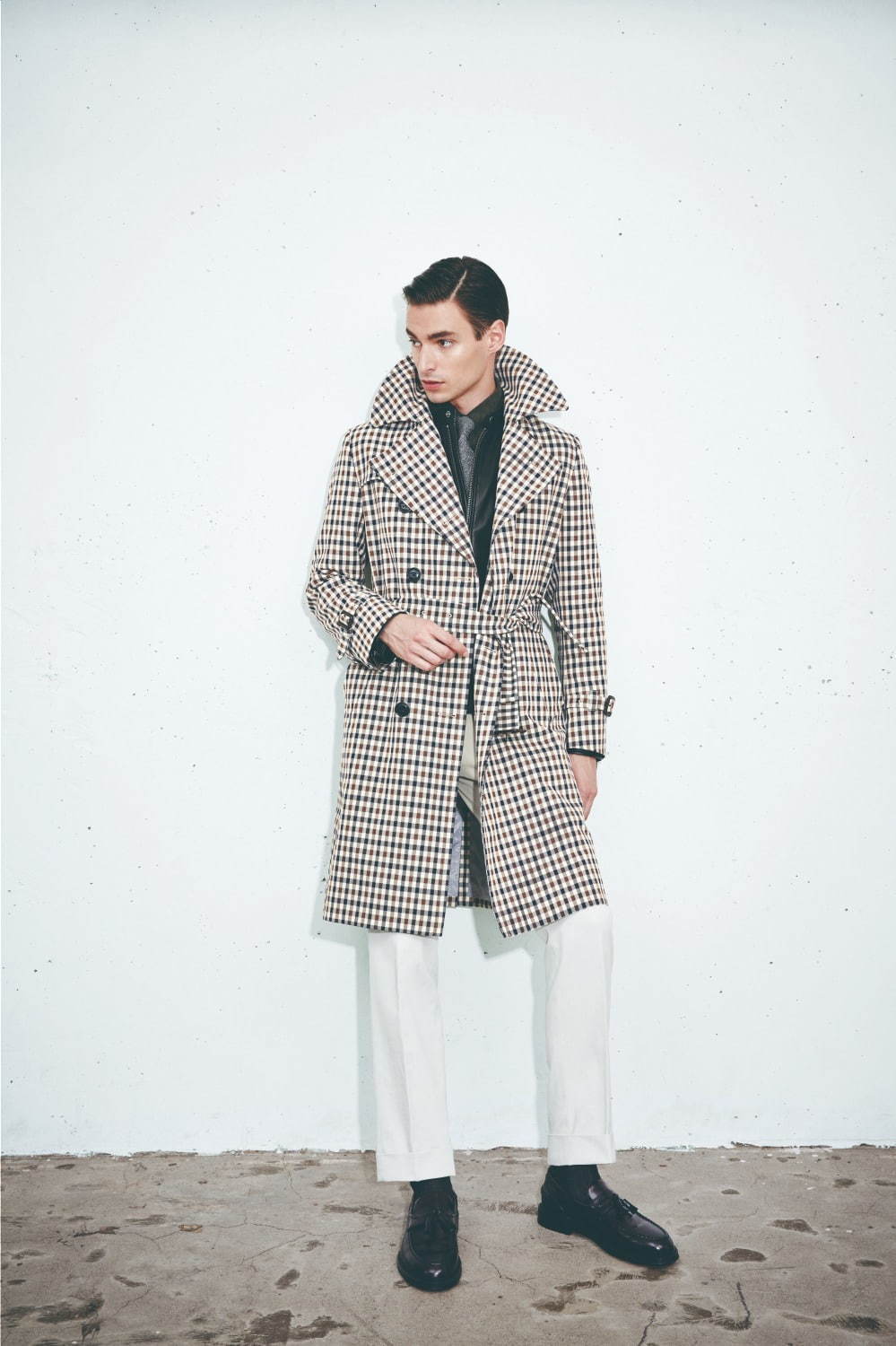 アクアスキュータム 2019-20年秋冬｜male トレンチコート