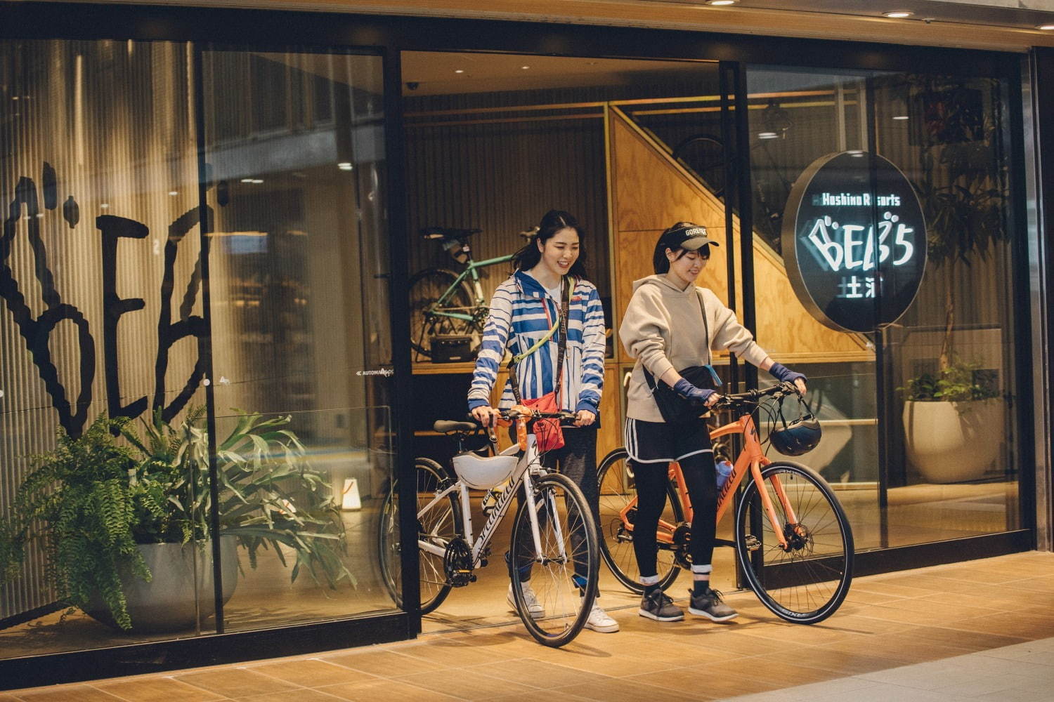茨城に“自転車を楽しむ”ホテル「星野リゾート BEB5 土浦」愛車と一緒に宿泊、時間にルーズでもOK｜写真17