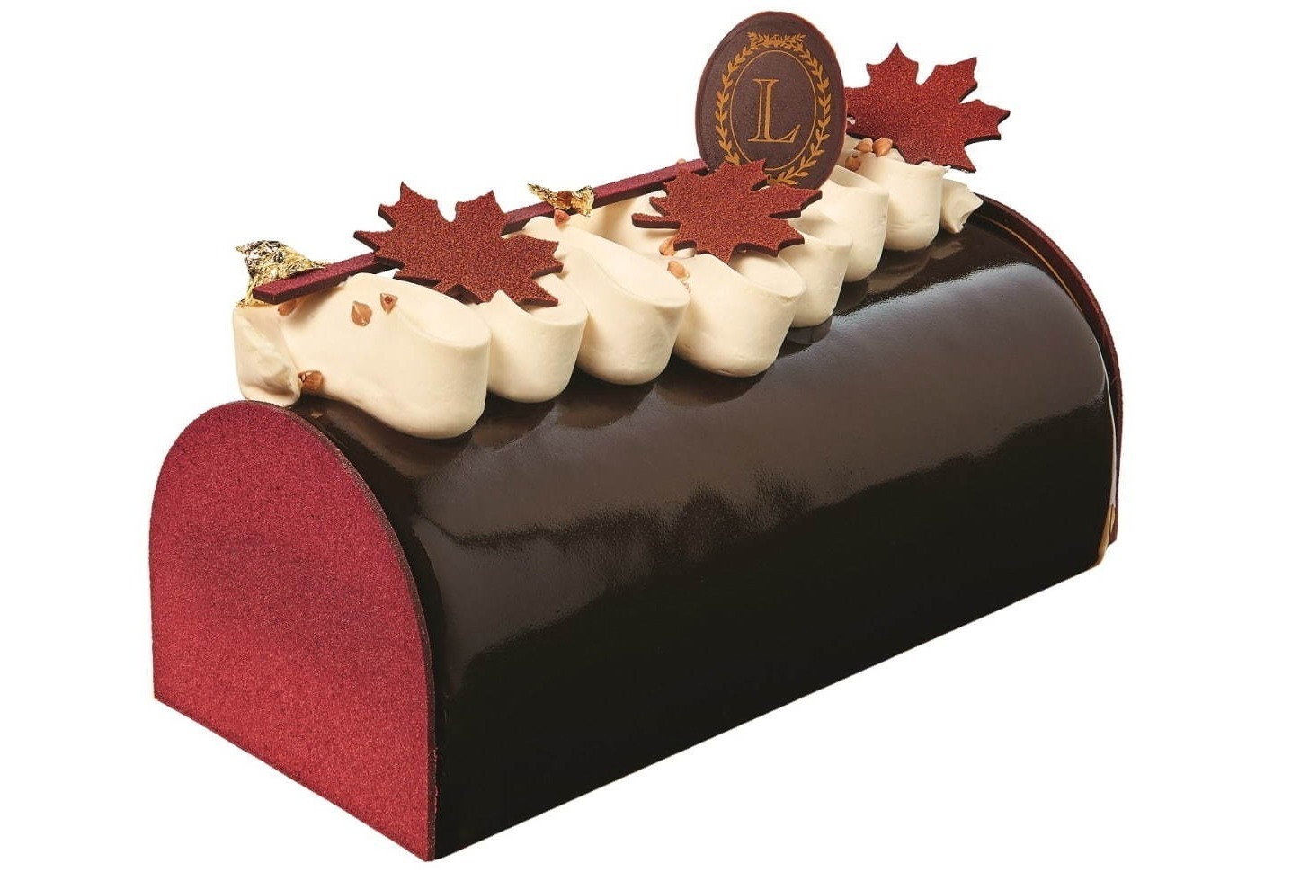 ダックワーズ｜ラデュレのクリスマスケーキ、メープルシロップ×クランベリーのケーキやメッセージ入りマカロン