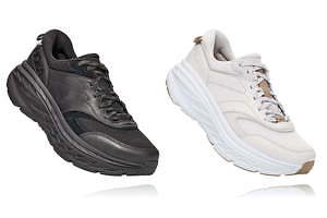 ホカ オネオネ×オープニングセレモニーのスニーカー、異素材コンビアッパー×ボリュームソール