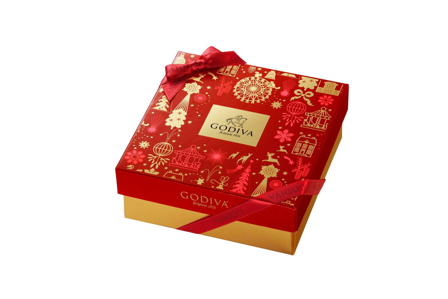 ゴディバのクリスマス限定チョコレート、ガナッシュ入りバンドケーキ型チョコ＆サンタの"ノエル粒"｜写真38