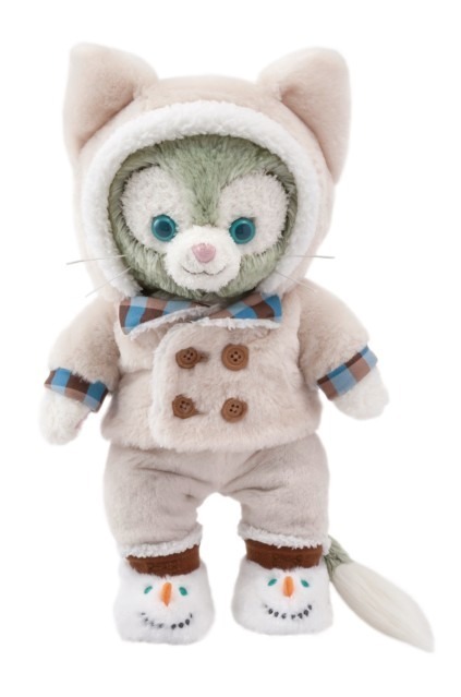 ディズニーシーの冬限定ダッフィー＆フレンズ、フード付き