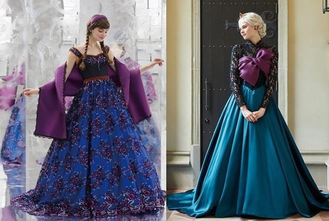 ディズニープリンセスの新作ウエディングドレス、『アナと雪の女王』エルサとアナ着想のドレス初登場｜写真2
