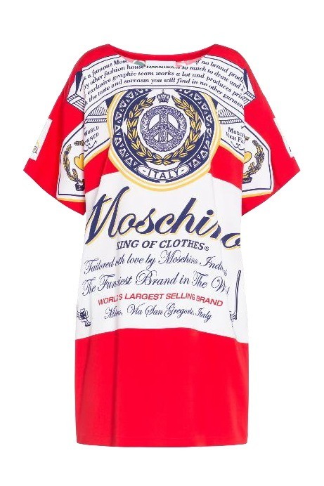 モスキーノ×バドワイザー、“ビール缶”デザインのフーディやTシャツ｜写真2