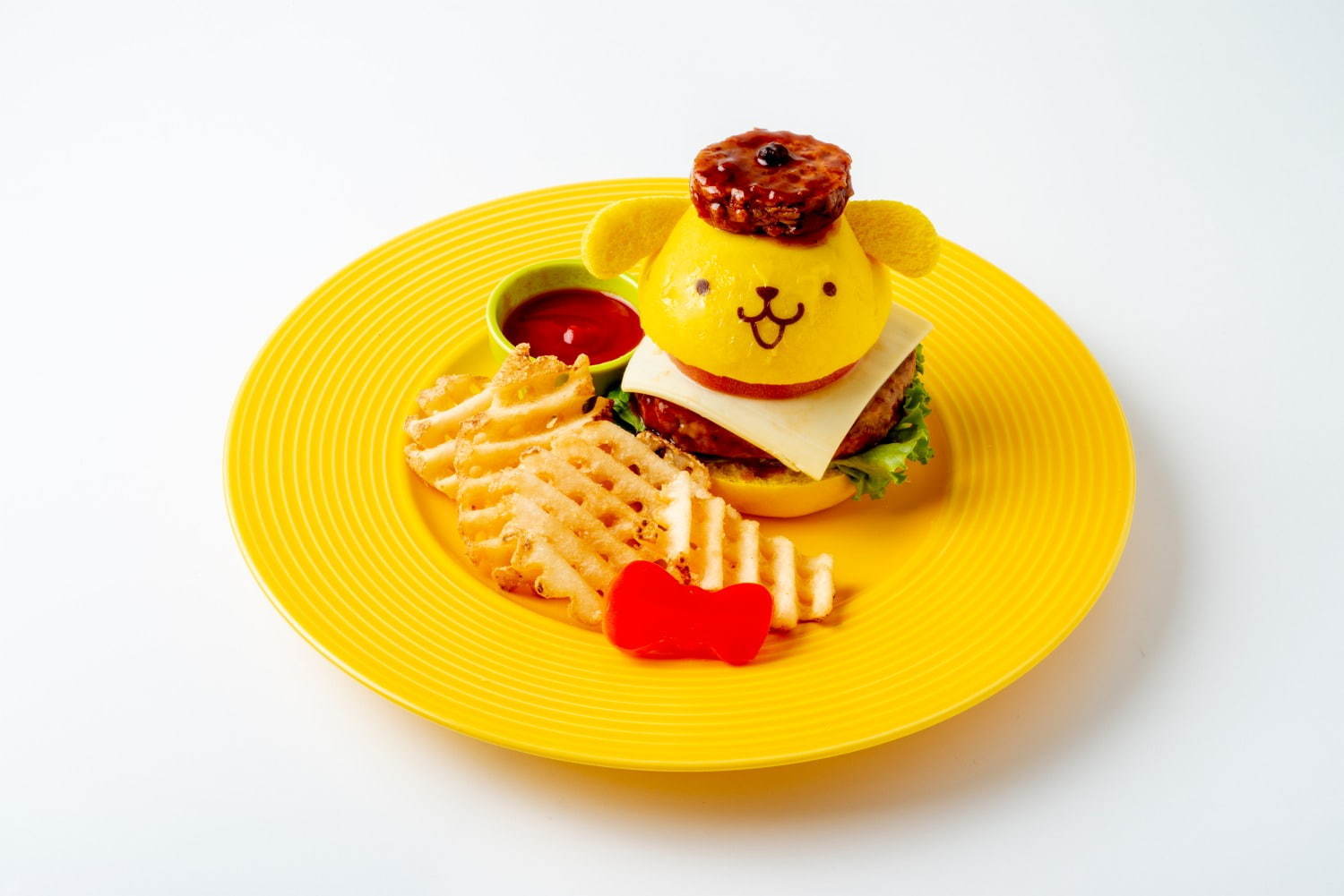 サンリオキャラクターズカフェが新宿に ポムポムプリン バーガーや キキ ララ スフレパンケーキ ファッションプレス