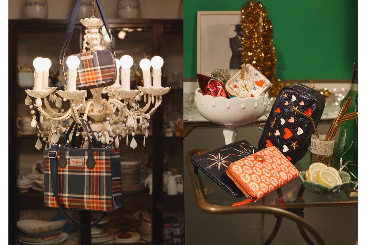 キャス キッドソンのクリスマス限定“星空＆イルミネーション”イメージのバッグ＆ウォレット｜写真8