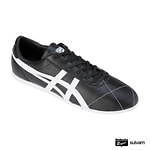 オニツカタイガー×サルバム・藤田哲平のスニーカー＆ウェア、ステッチを配したモノトーンシューズ｜写真1