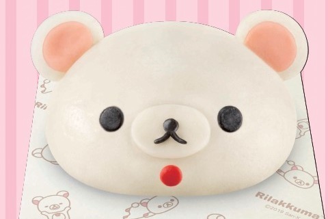 コリラックマ”の中華まん「コリラックまん いちごカスタード味」全国 