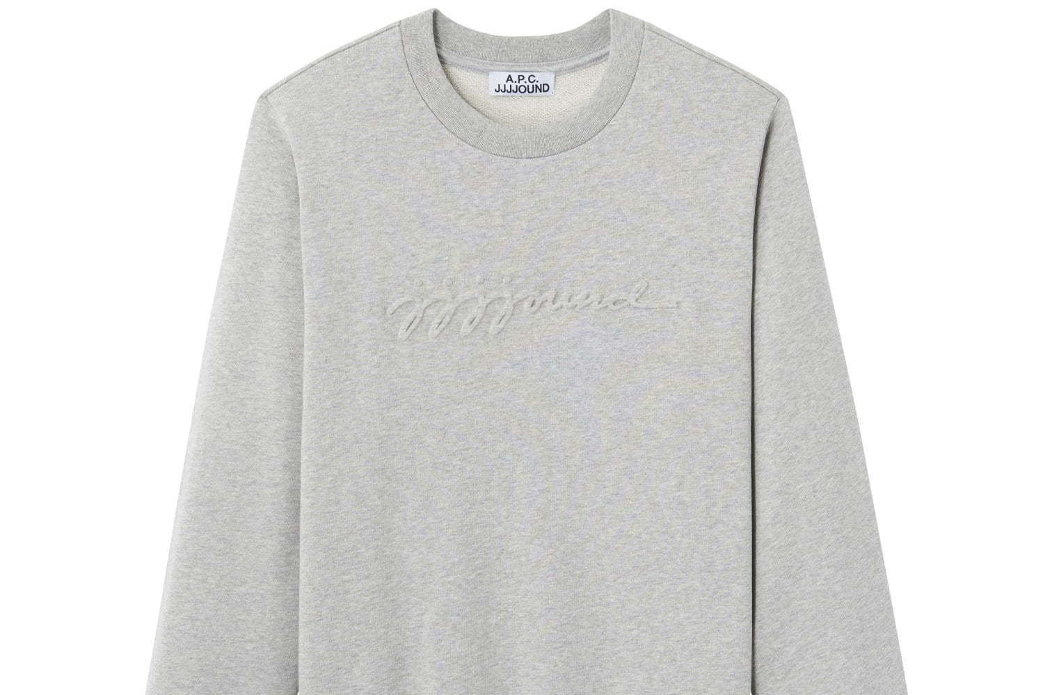 A.P.C.×カナダ発「ジョウンド」立体ロゴのスウェットや“安全ピン