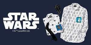 スター・ウォーズキャラクター総柄シャツ＆ネクタイ、ニューヨーカーが 