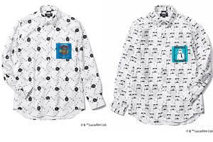 スター・ウォーズキャラクター総柄シャツ＆ネクタイ、ニューヨーカーが贈る紳士の“宇宙ファッション”