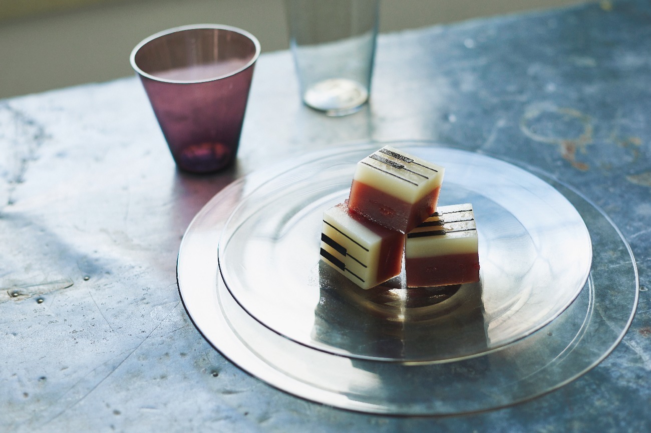 「ジャズ羊羹 ショコラ」白餡×チョコの濃厚なめらか“ピアノ”スイーツ、湯布院 ジャズとようかんで販売｜写真6