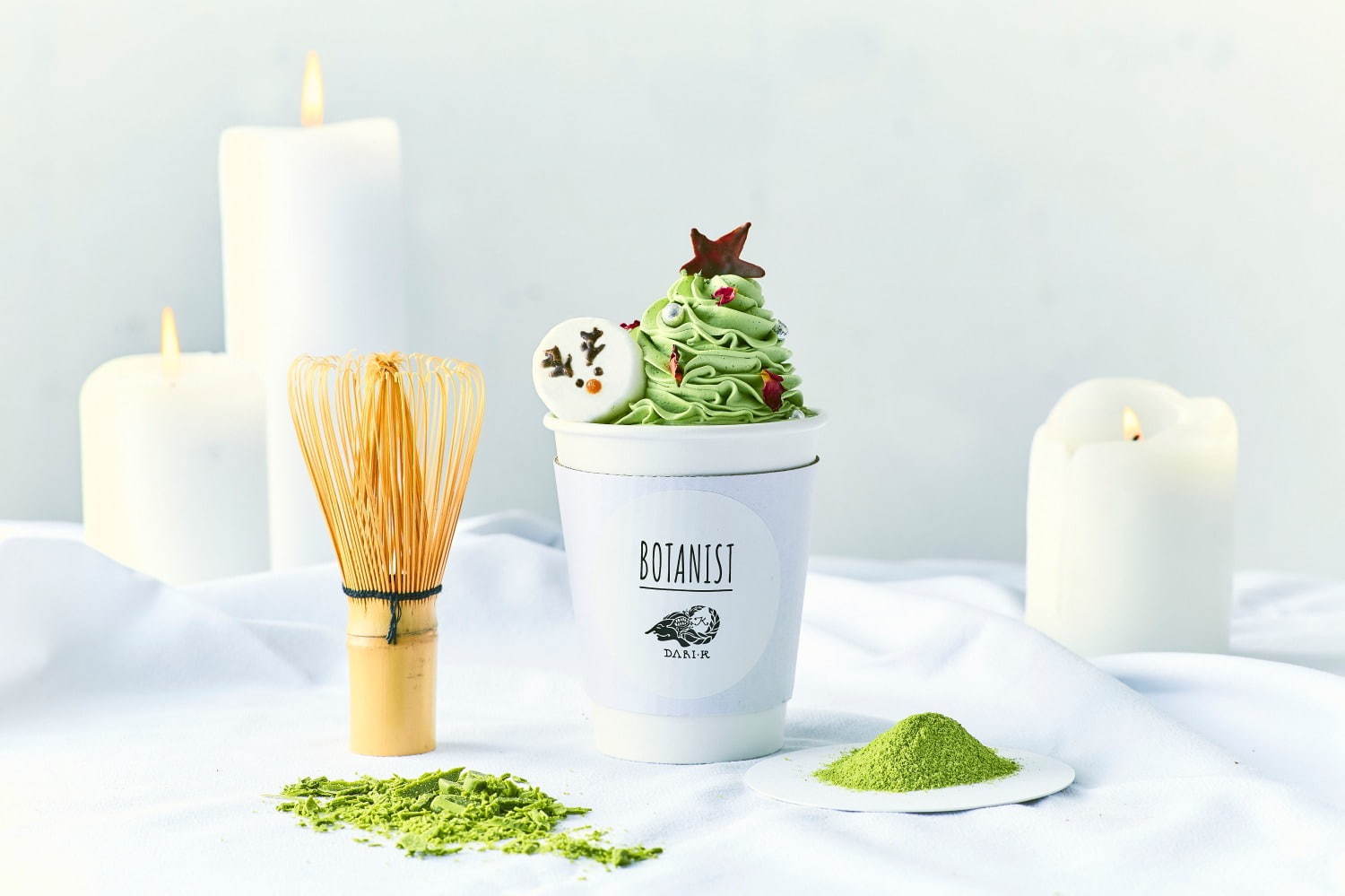 ボタニスト トウキョウ“クリスマスツリー”型の限定ホットチョコ、クッキーや花びらを自由にトッピング|写真6