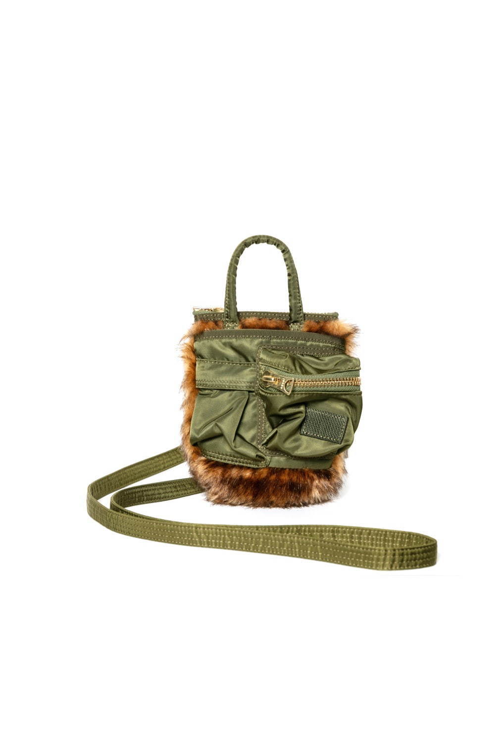 sacai サカイ　フェイクファー　バッグ hmc.jpg