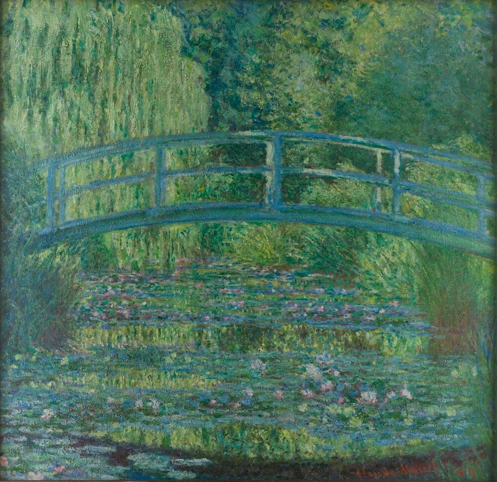 クロード・モネ 《睡蓮の池、緑のハーモニー》 1899年 油彩・カンヴァス オルセー美術館蔵 Photo © GrandPalaisRmn (musée d’Orsay) / Stéphane Maréchalle / distributed by AMF