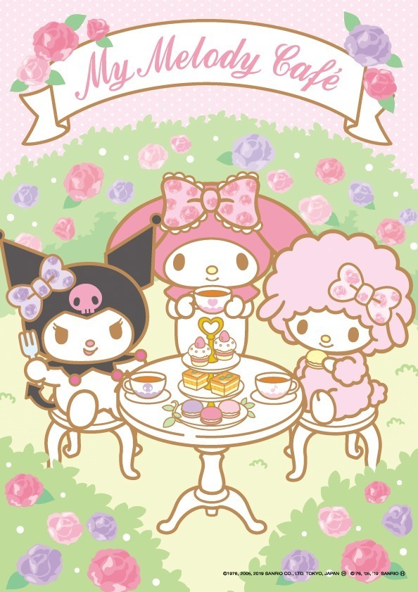 マイメロディカフェ」大阪に初の常設店、クロミちゃんティラミス