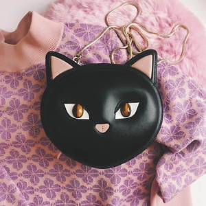 kate spade NEWYORK♠　猫　ネコ　アニマルモチーフバッグ