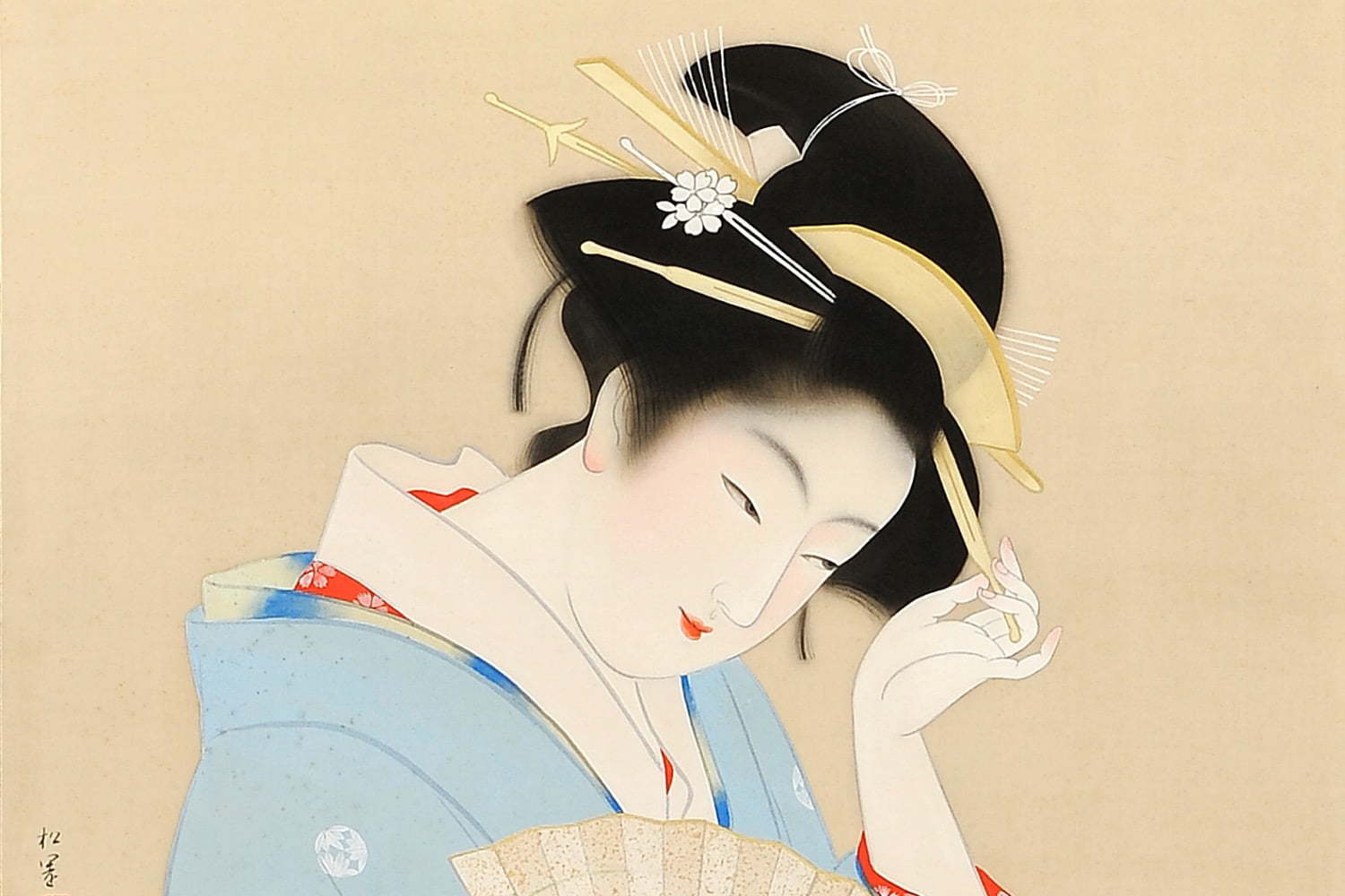日本画 美人画