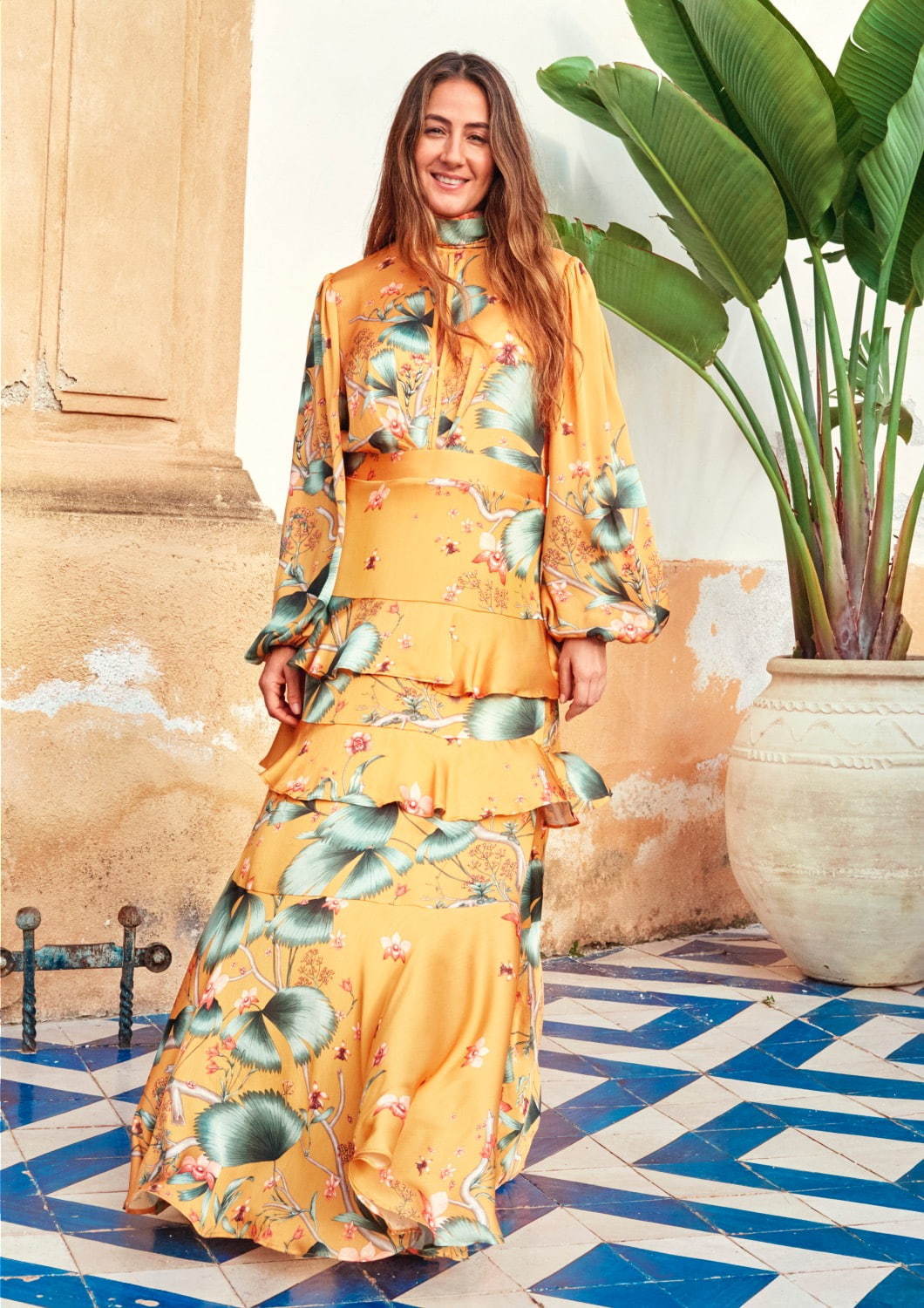 H&M“エキゾチックな花柄”ドレス、コロンビア人デザイナーのジョハンナ・オーティズとコラボ｜写真9