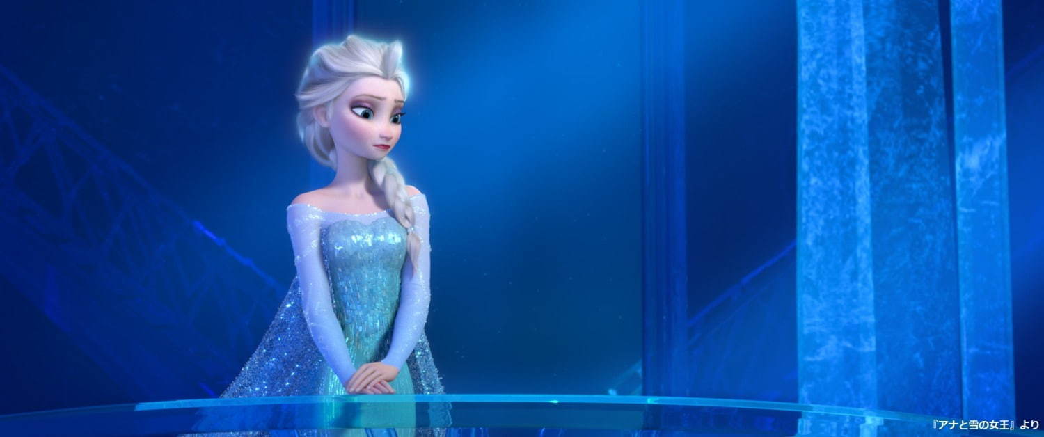 前作『アナと雪の女王』のエルサ